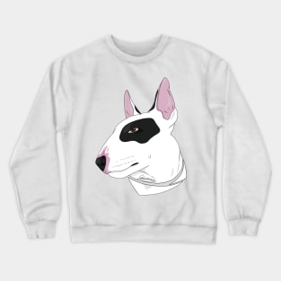 Bull Terrier Portrait Crewneck Sweatshirt